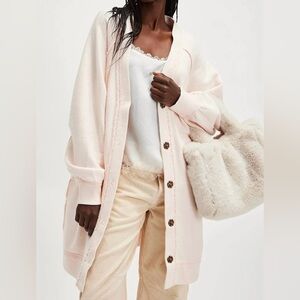 NWT FREE PEOPLE WE THE FREE FREST START CARDIGAN MEDIUM